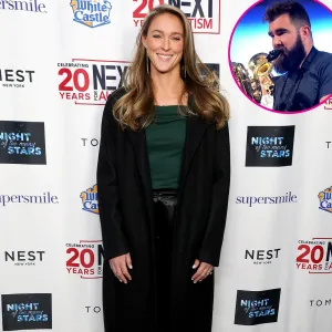 Promo Kylie Kelce Says Jason Kelce Can Help Daughters With Music Sax