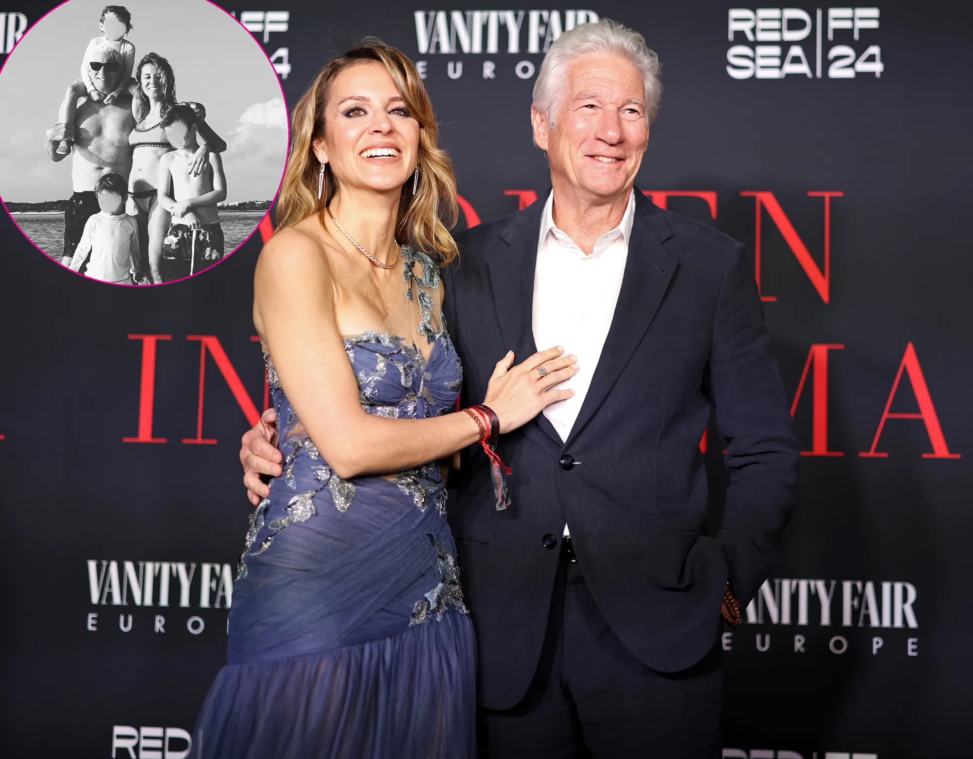 Richard Gere Wife Alejandra Silva Shares Father Day Photo