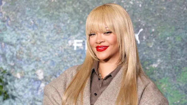 Rihanna Wears I'm Retired T-Shirt