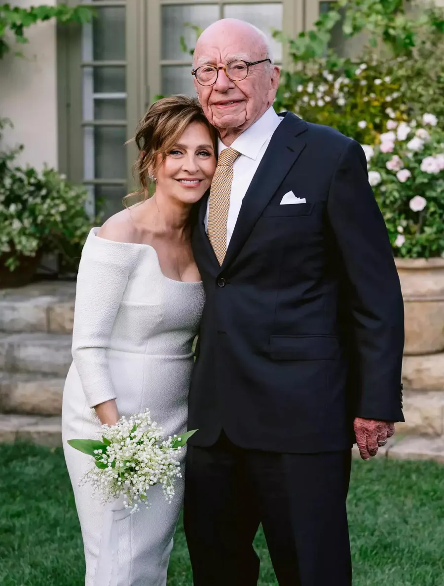 Rupert Murdoch and Elena Zhukova Celebrity Weddings of 2024