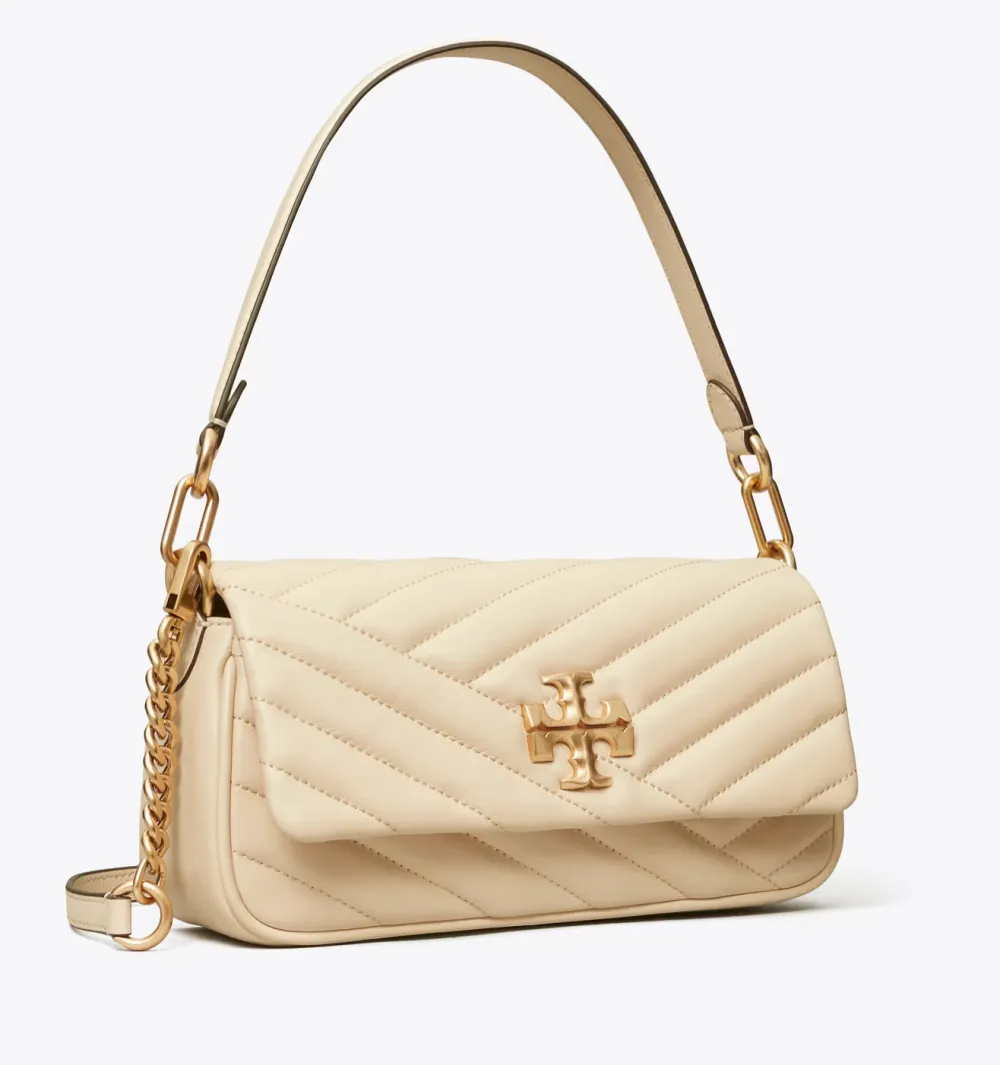 Small Kira Chevron Flap Shoulder Bag