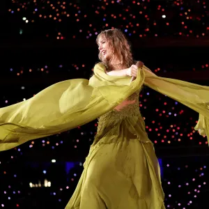 Taylor Swift TK at Her 100th Eras Tour Concert in Liverpool