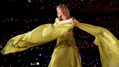 Taylor Swift TK at Her 100th Eras Tour Concert in Liverpool