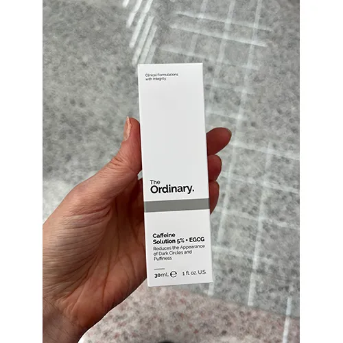The Ordinary Caffeine 5% + EGCG Depuffing Eye Serum