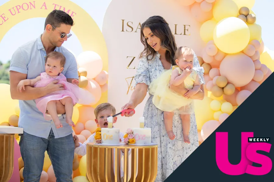 The Valley Stars Daniel Booko and Nia Sanchez Celebrate Twins 1st Birthday (Exclusive) 526