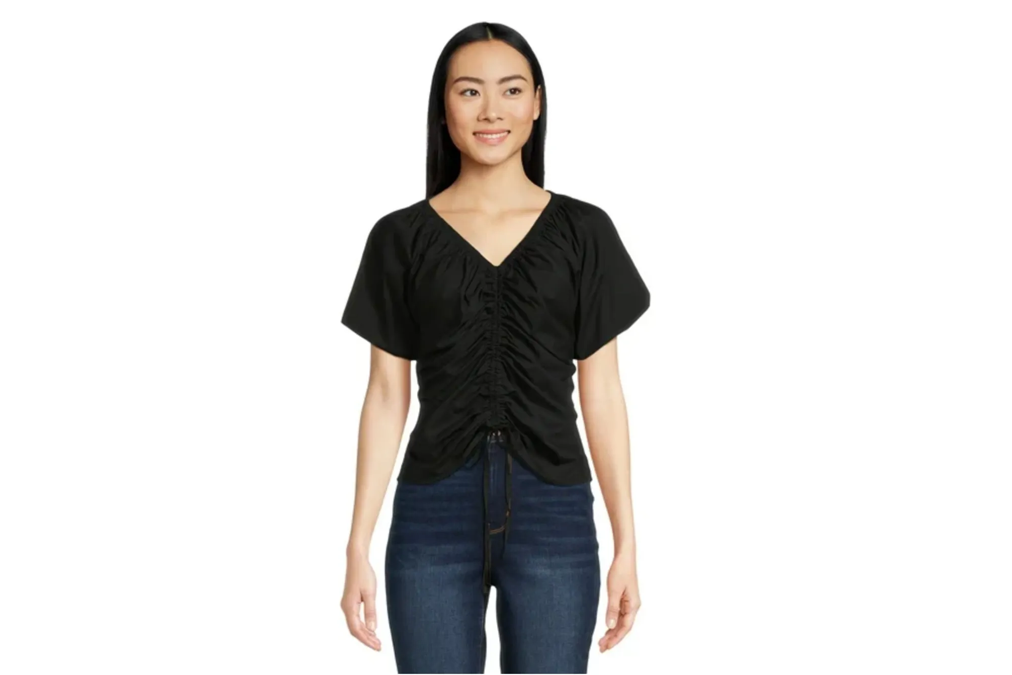 Time and Tru puff sleeve top