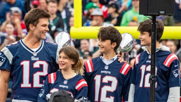 Tom Brady Tries to Keep His Kids Grounded
