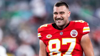 Travis Kelce Compares Himself to Acting Like Roy Kent From 'Ted Lasso' on NFL Media Days