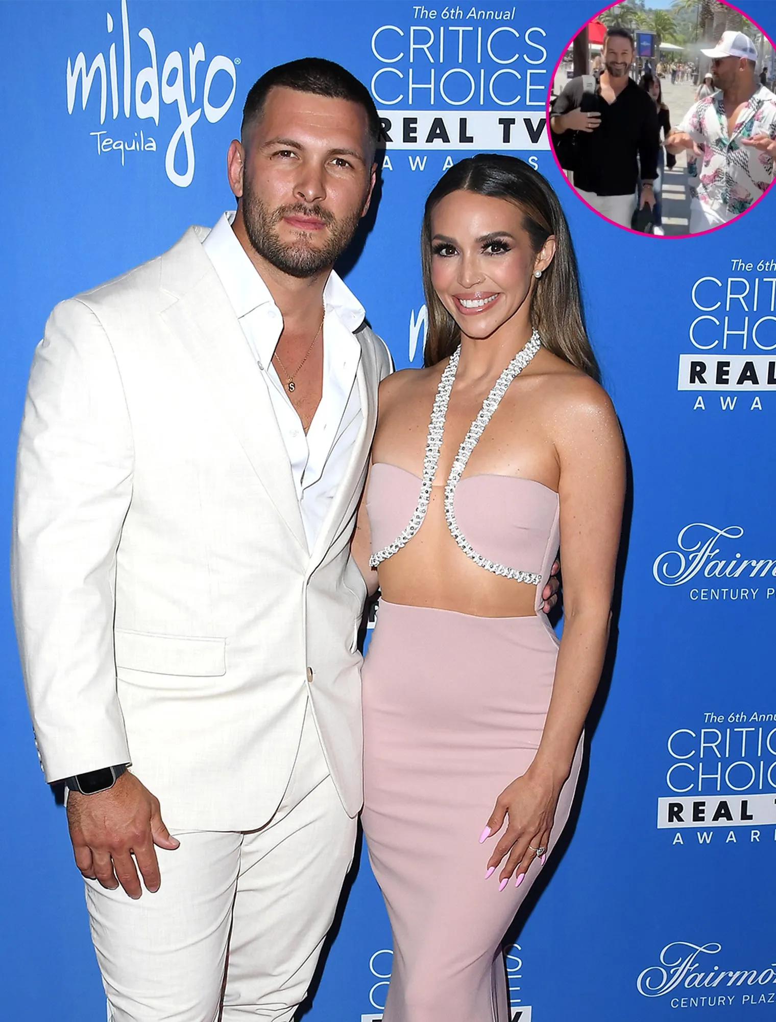 VPRs Scheana Shay and Brock Davies and Below Decks Captain Jason Bring Kids to Universal