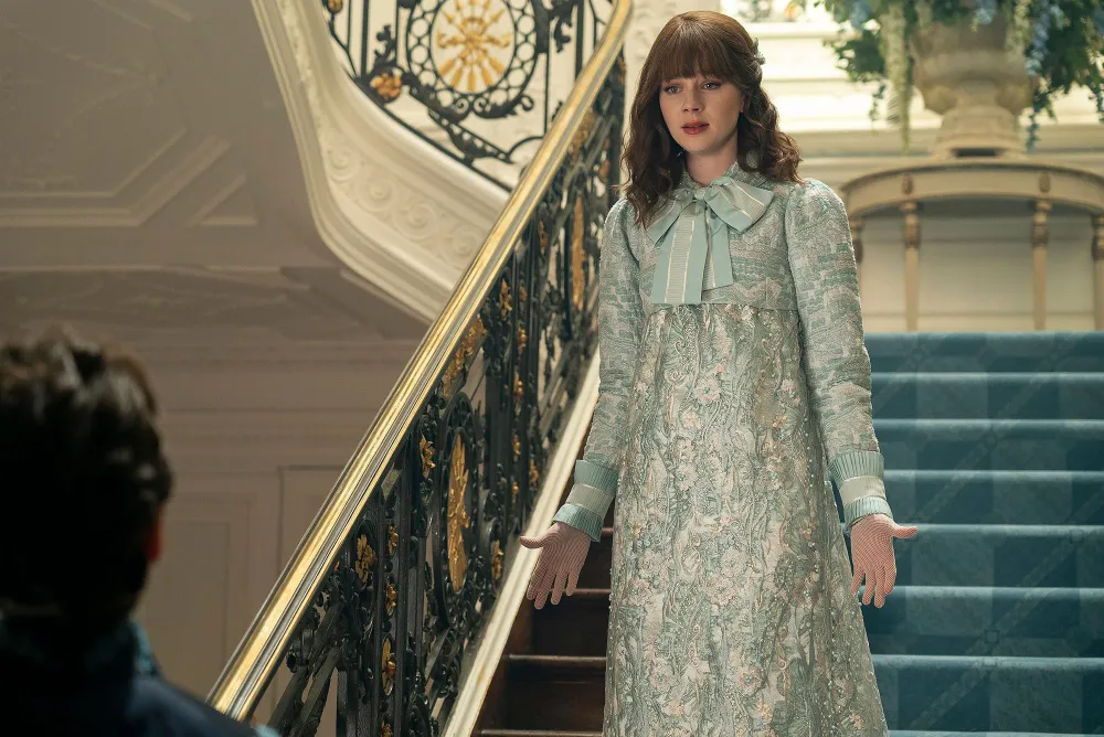 Why Are Bridgerton Freaking Out About Season 3 Masquerade Ball Mention Claudia Jessie and Luke Thompson 2