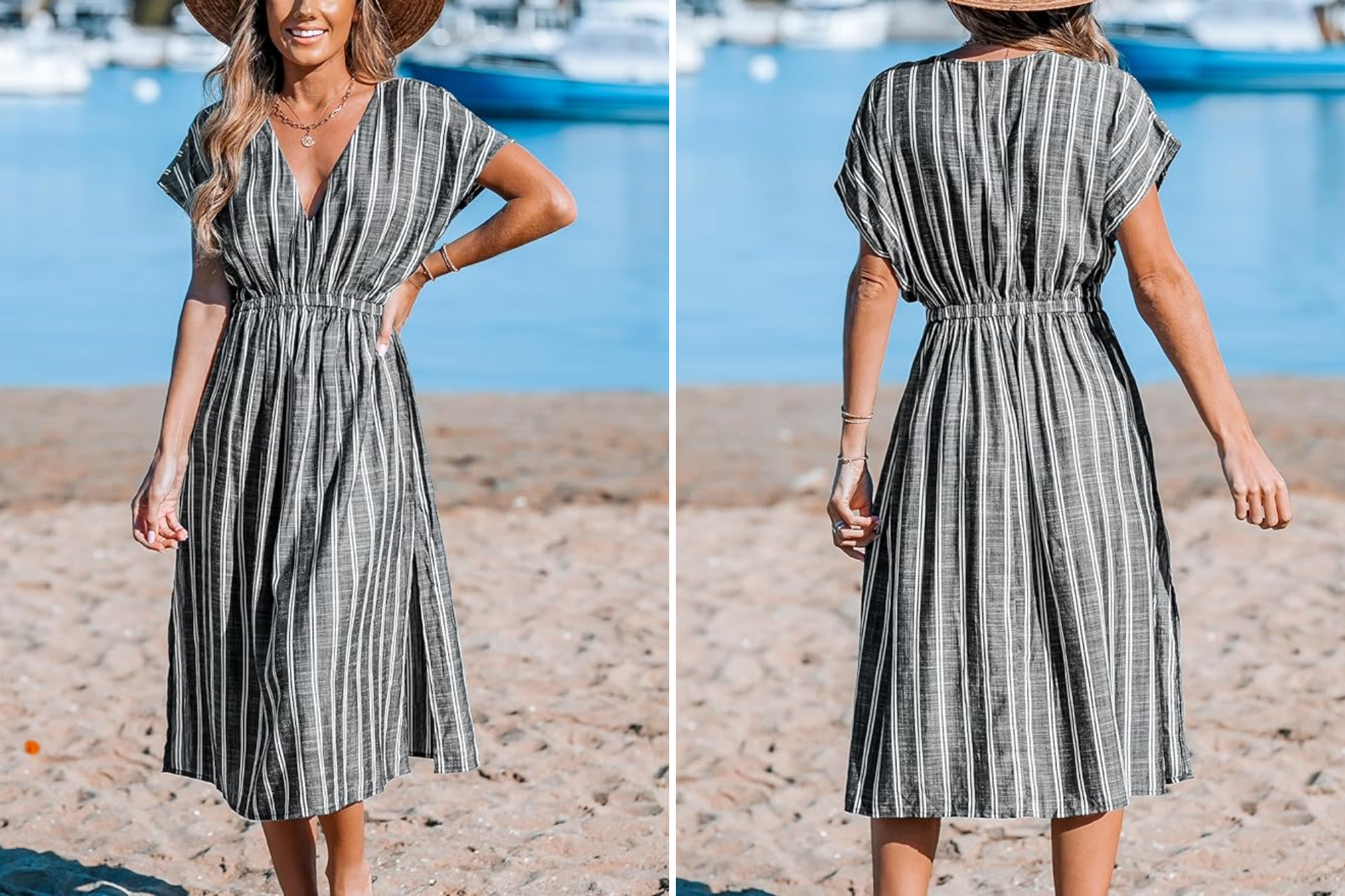 CUPSHE V-Neck Cover-Up