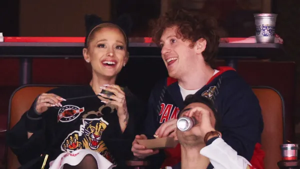 Ariana Grande and Boyfriend Ethan Slater Make Rare Public Appearance at Stanley Cup Final