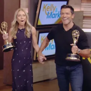 Kelly Ripa and Mark Consuelos Win Emmy While Skipping Event to Visit Daughter