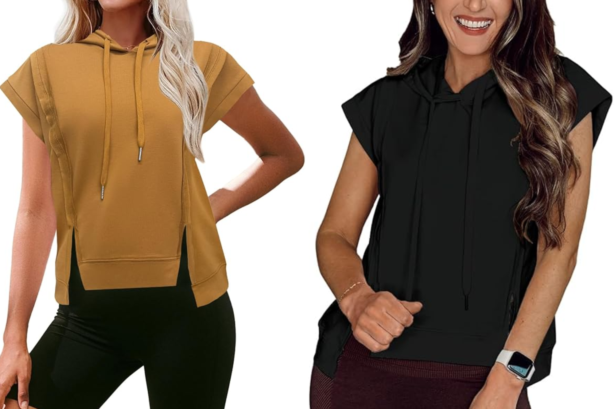 Miholl Cropped Hoodie Pullover Top