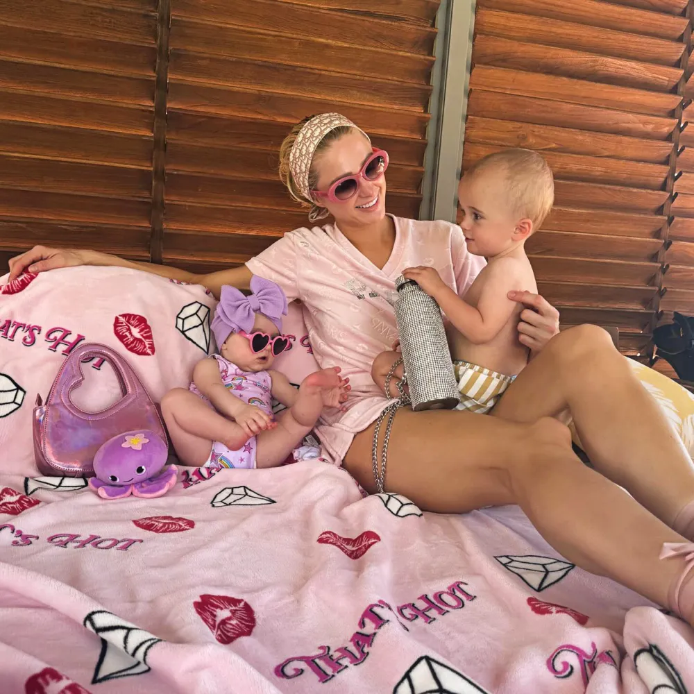 Paris Hilton Doesn't Let Mom-Shamers Upset Her &mdash; She's Often 'Grateful' for the Advice