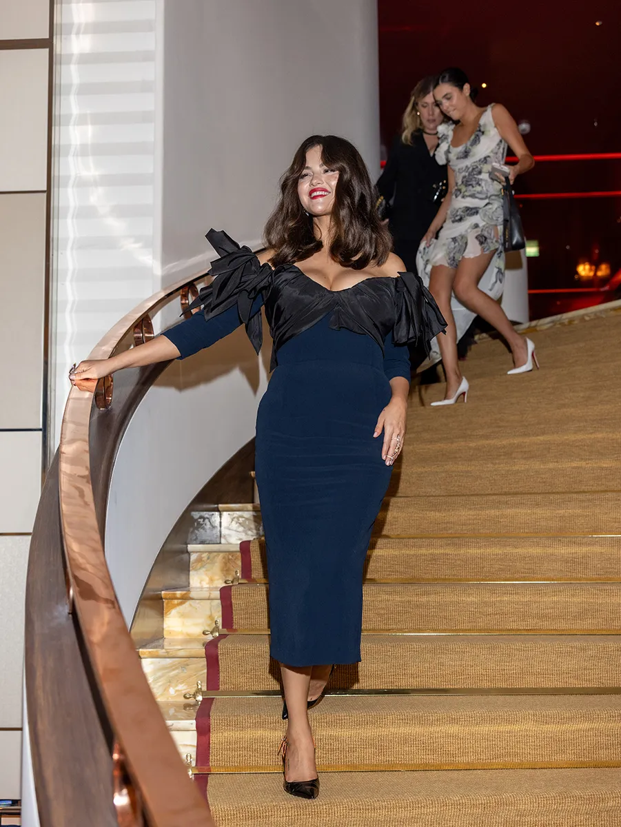 Selena Gomez at H&ocirc;tel Martinez in Cannes, France on May 17, 2024.