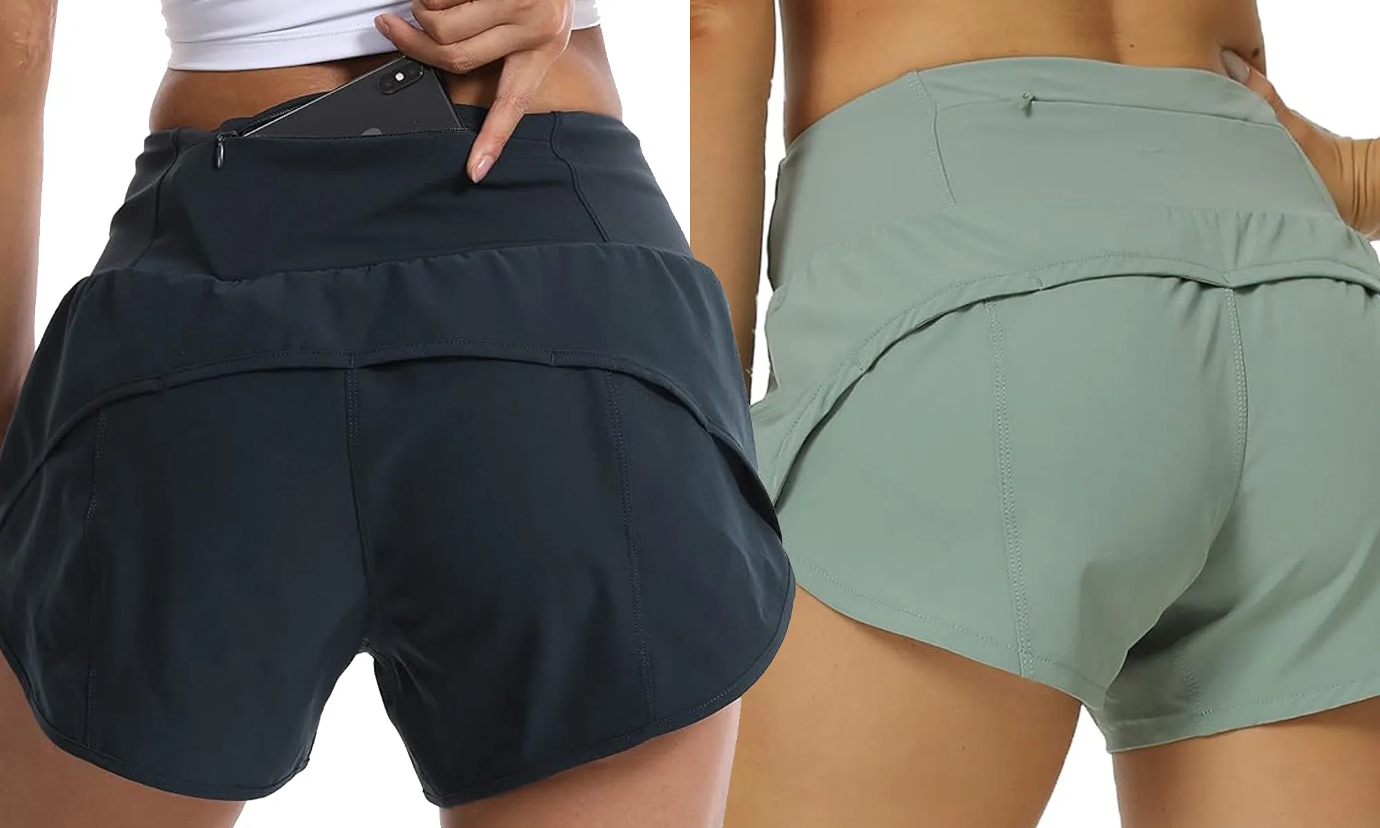 Kcutteyg High Waisted Running Shorts Amazon