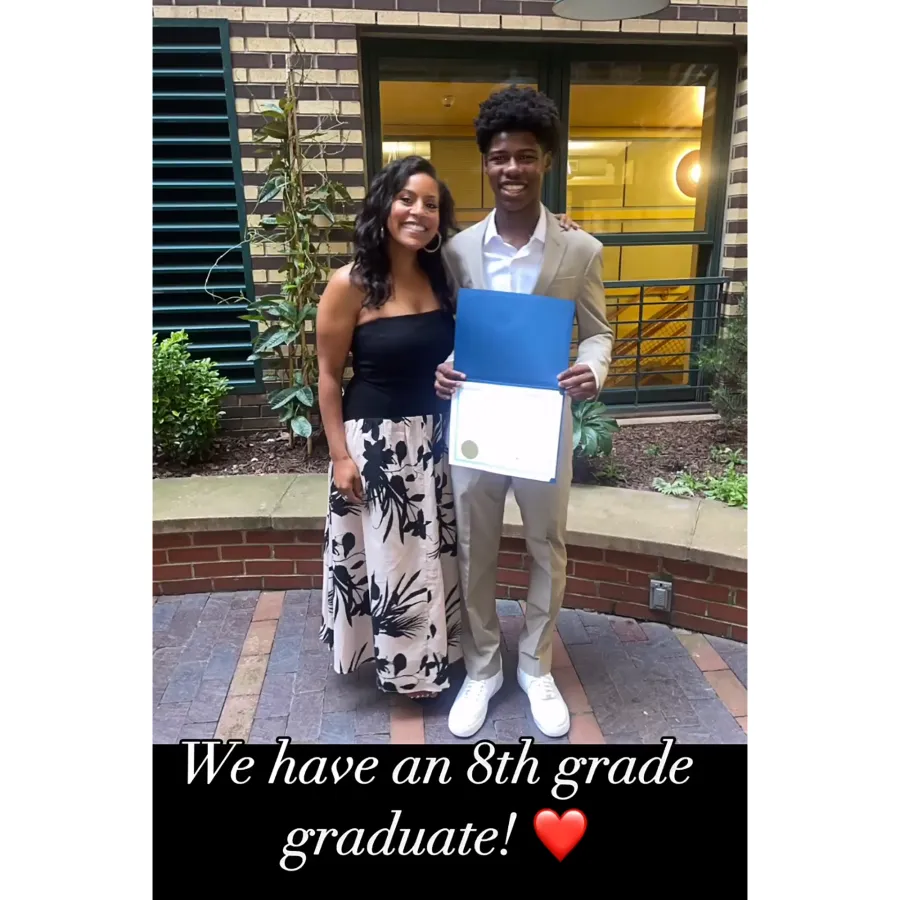 Sheinelle Jones and More Celebrate Kids’ Graduation