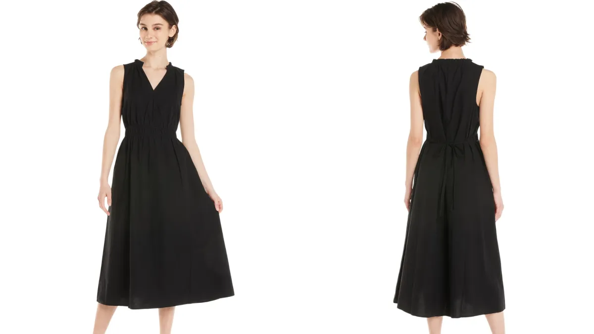 Time and Tru Ruched Bodice Mini Dress