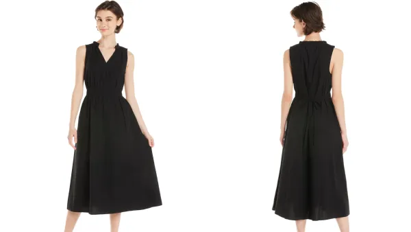 Time and Tru Ruched Bodice Mini Dress