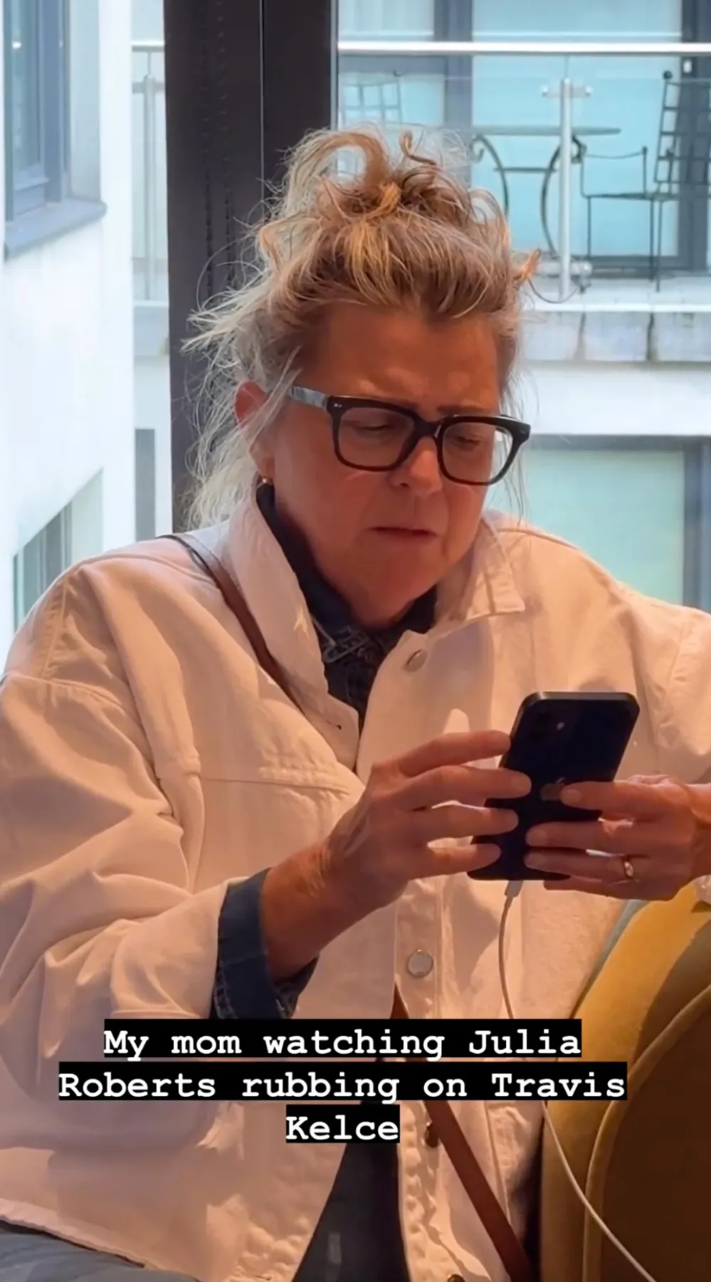 Comedian Nikki Glasers Parents Can&rsquo;t Stop Talking About Julia Roberts Travis Kelce at Eras Tour