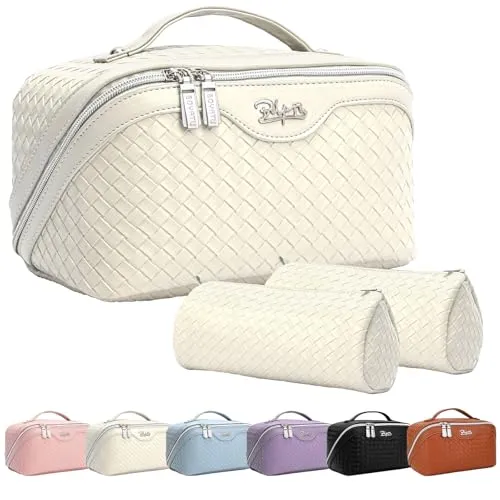 Best Overall Structured Bag: BOYATU Travel Makeup Bag