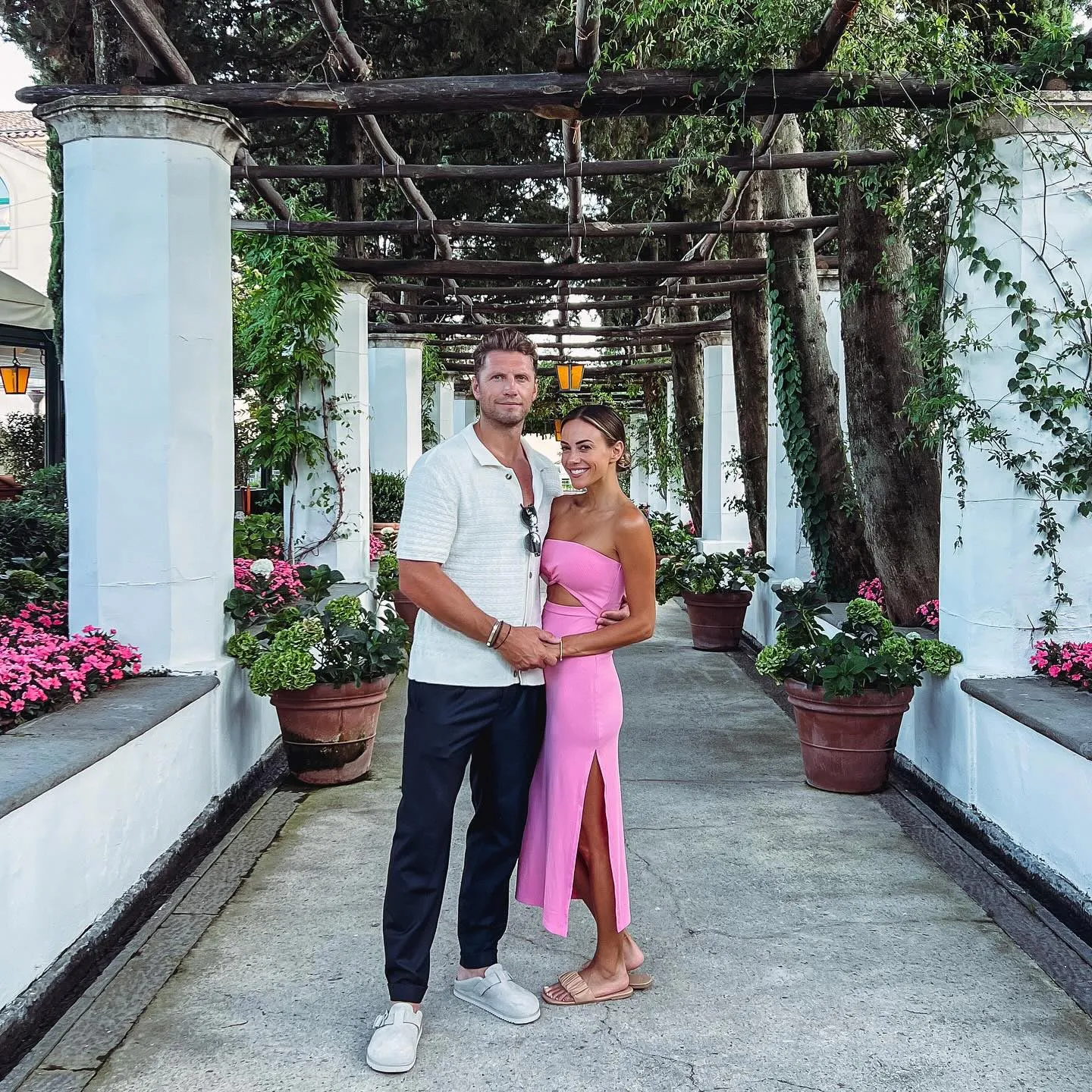 Jana Kramer and Husband Allans Honeymoon