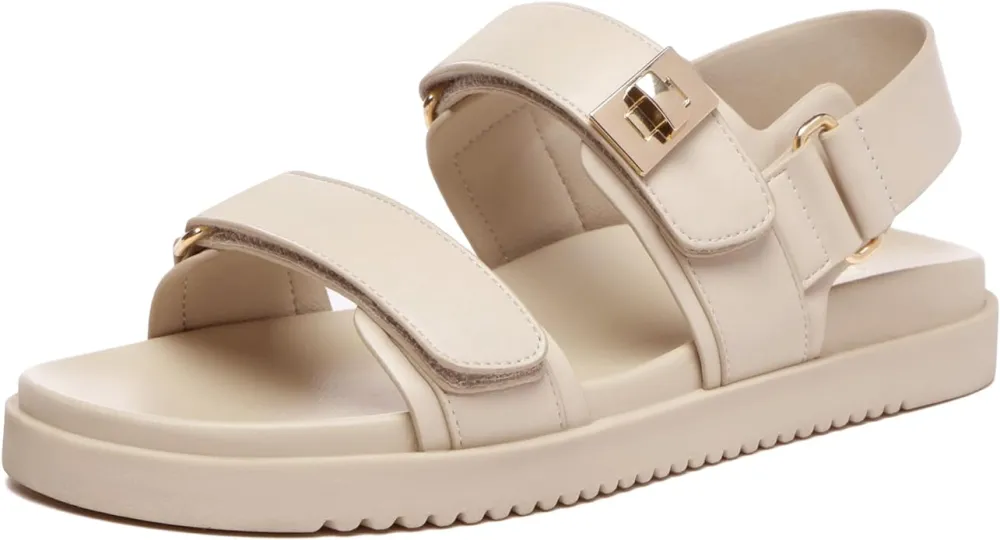 double strap sandals