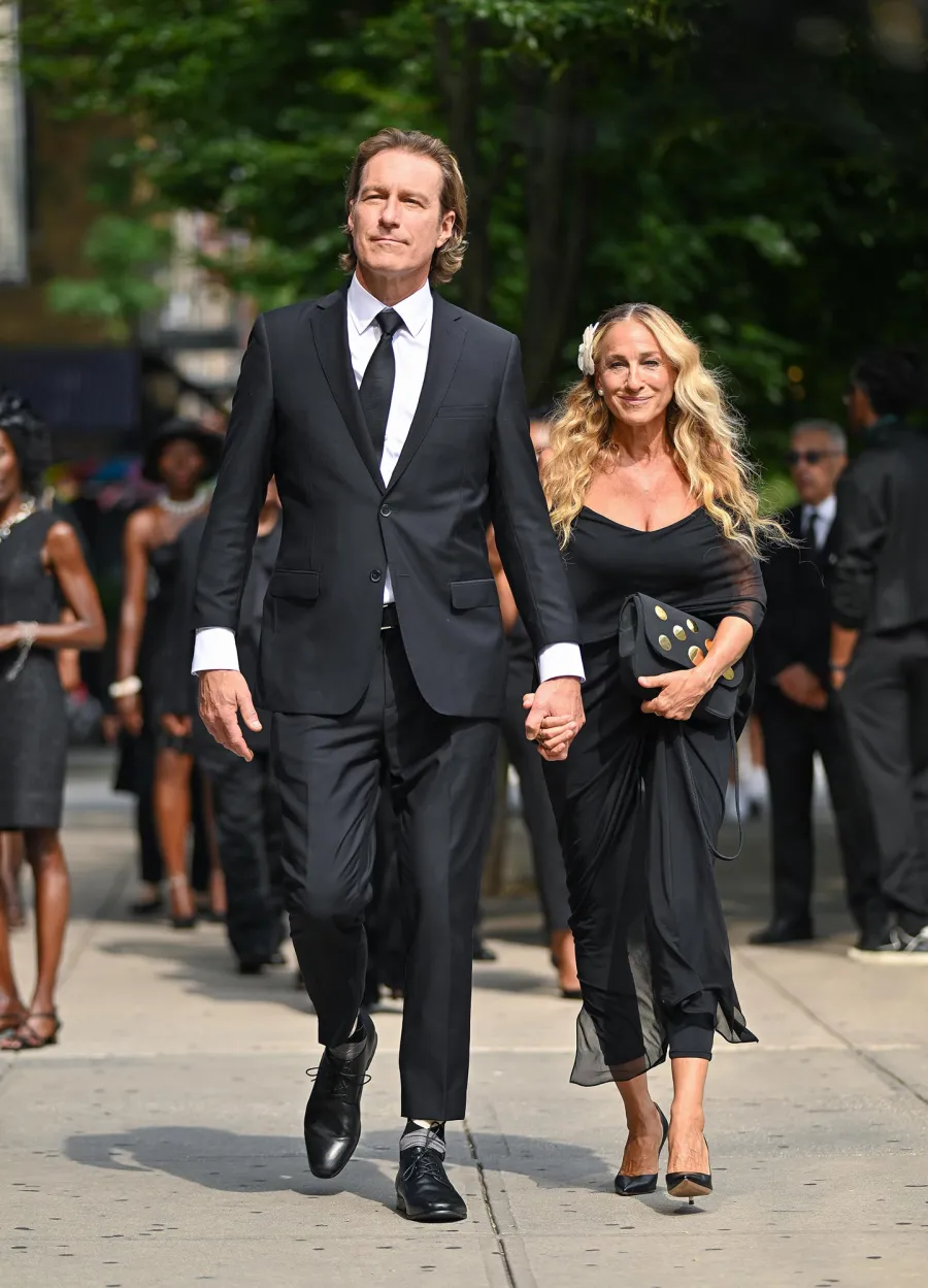 And Just Like That Season 3 Brings a Refreshingly Diverse Array of Colors Prints and Proportions John Corbett and Sarah Jessica Parker