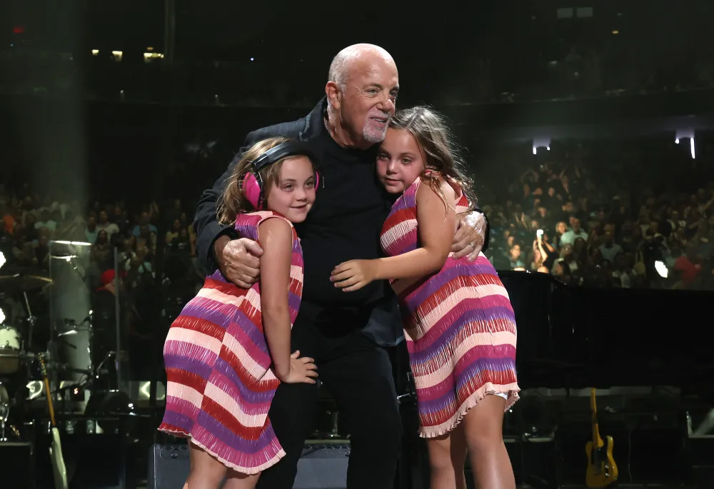 Billy Joel Closes MSG Residency With 2 Youngest Daughters