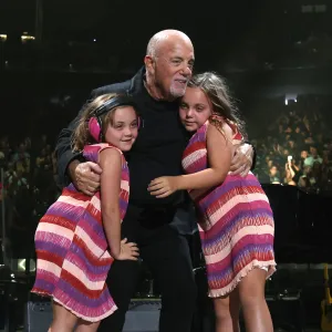 Billy Joel Closes MSG Residency With 2 Youngest Daughters