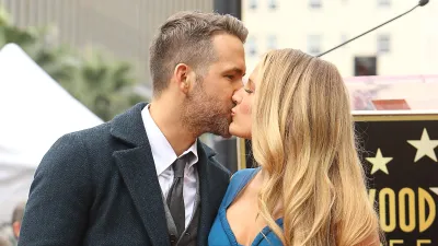 Blake Lively Kisses Ryan Reynolds as Deadpool, Says She Influenced His Movie