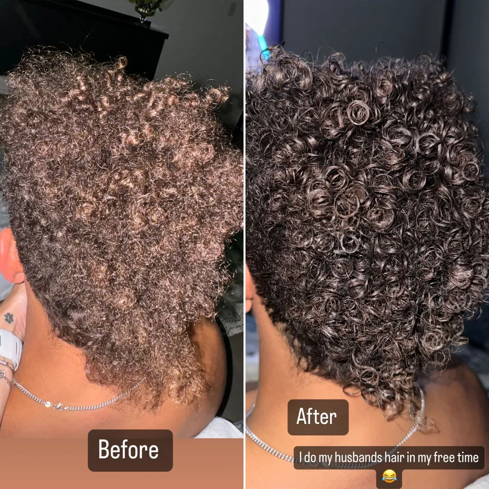 Brittany Mahomes Shows Off Her Curling Skills on Husband Patrick Mahomes&rsquo; Hair