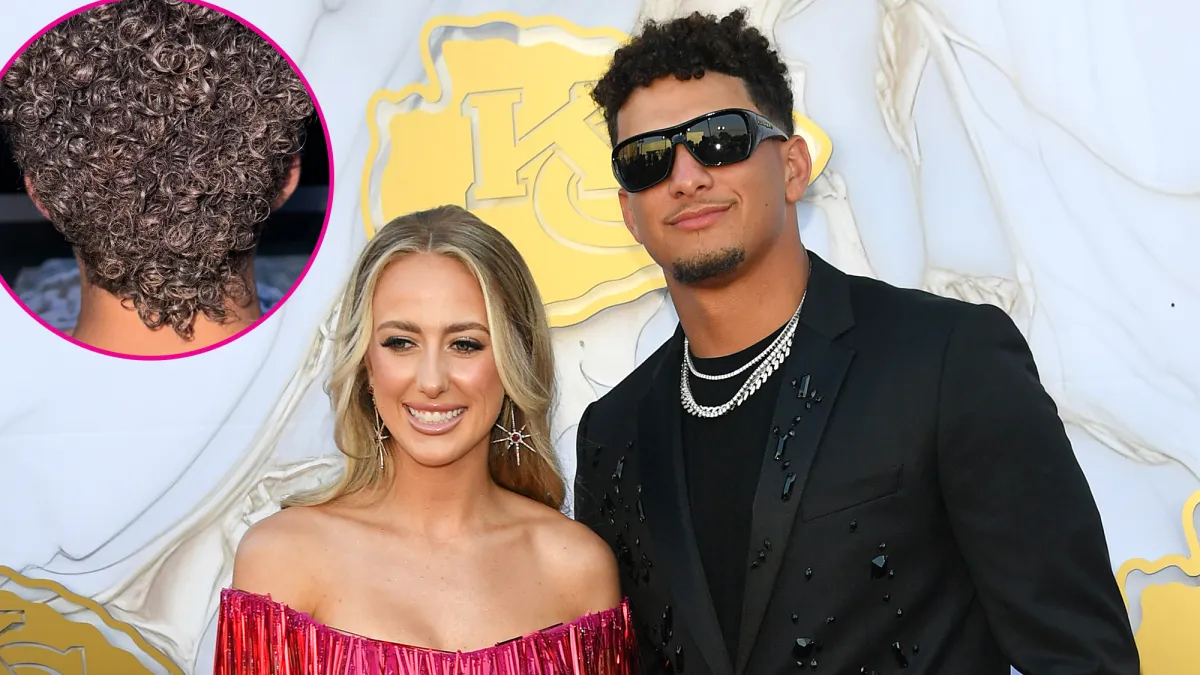 Brittany Mahomes Shows Off Her Curling Skills on Husband Patrick Mahomes’ Hair