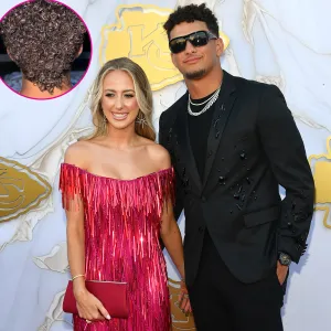 Brittany Mahomes Shows Off Her Curling Skills on Husband Patrick Mahomes’ Hair