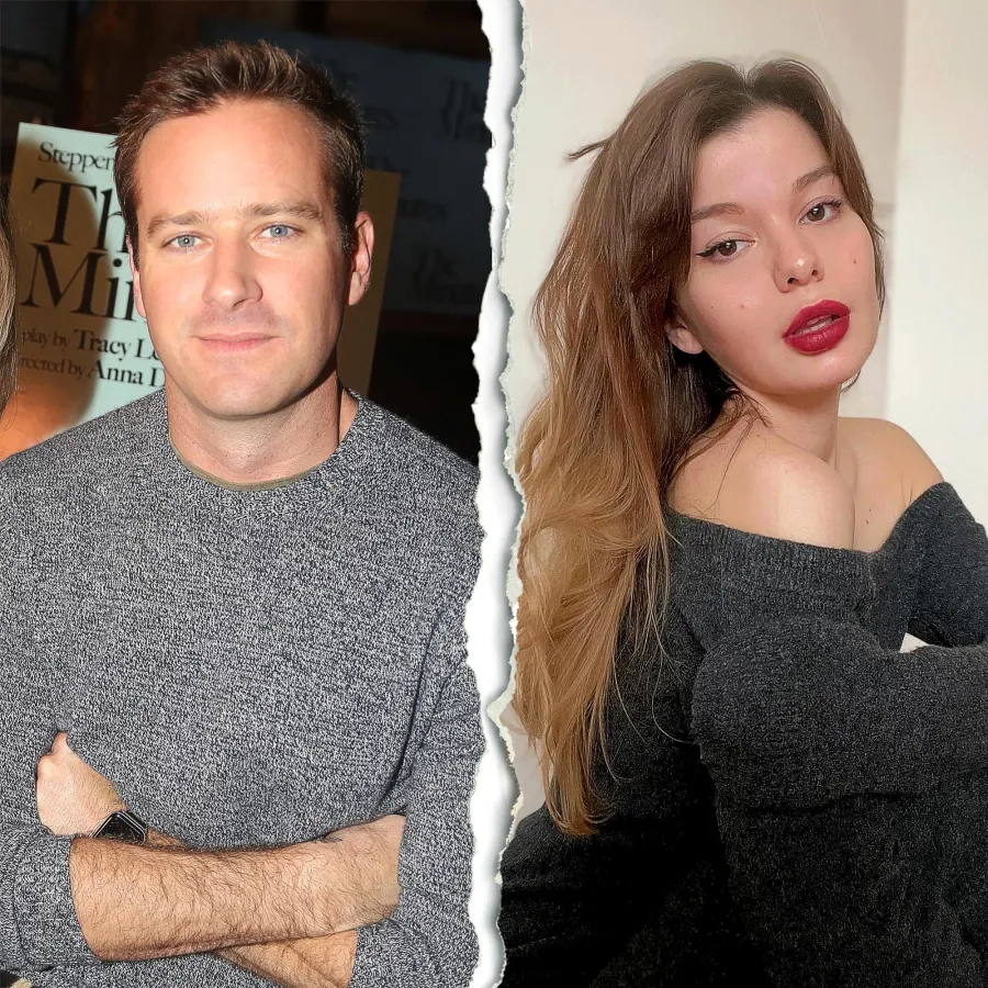 Celebrity Splits of 2024 Stars Who Have Called It Quits This Year Armie Hammer and Fiancee Marina 487