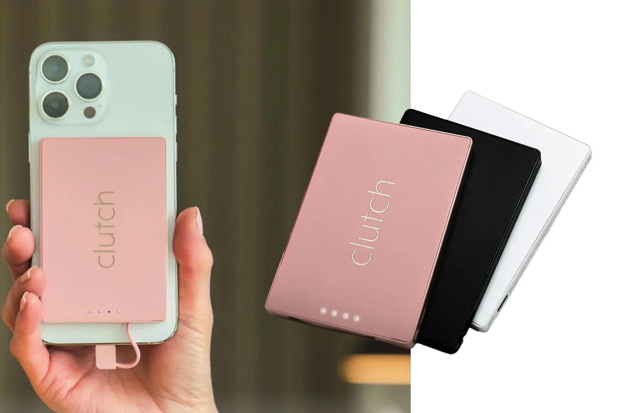 Clutch portable charger