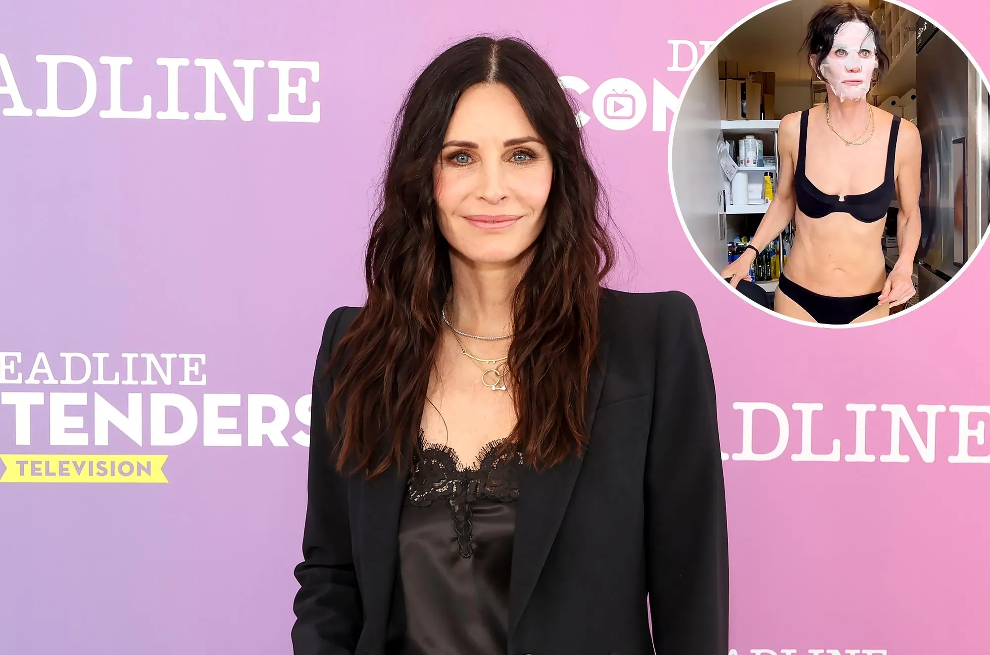 Courteney Cox, 60, Shows Off Her Bikini Body