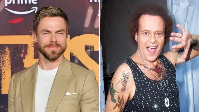 Derek Hough Recalls How Richard Simmons Helped Boost His Confidence During DWTS 874