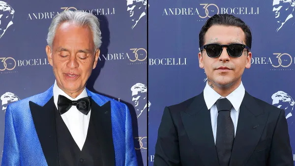 El tenor Italiano Andrea Bocelli realizó un concierto para celebrar sus 30 años de carrera artística y el mexicano Christian Nodal fue el único latinoamericano en cantar a dúo con él 866