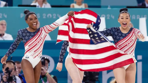 Fans Are Obsessed With Simone Biles and Suni Lee Planning TikToks After Winning Gold at 2024 Paris Olympics