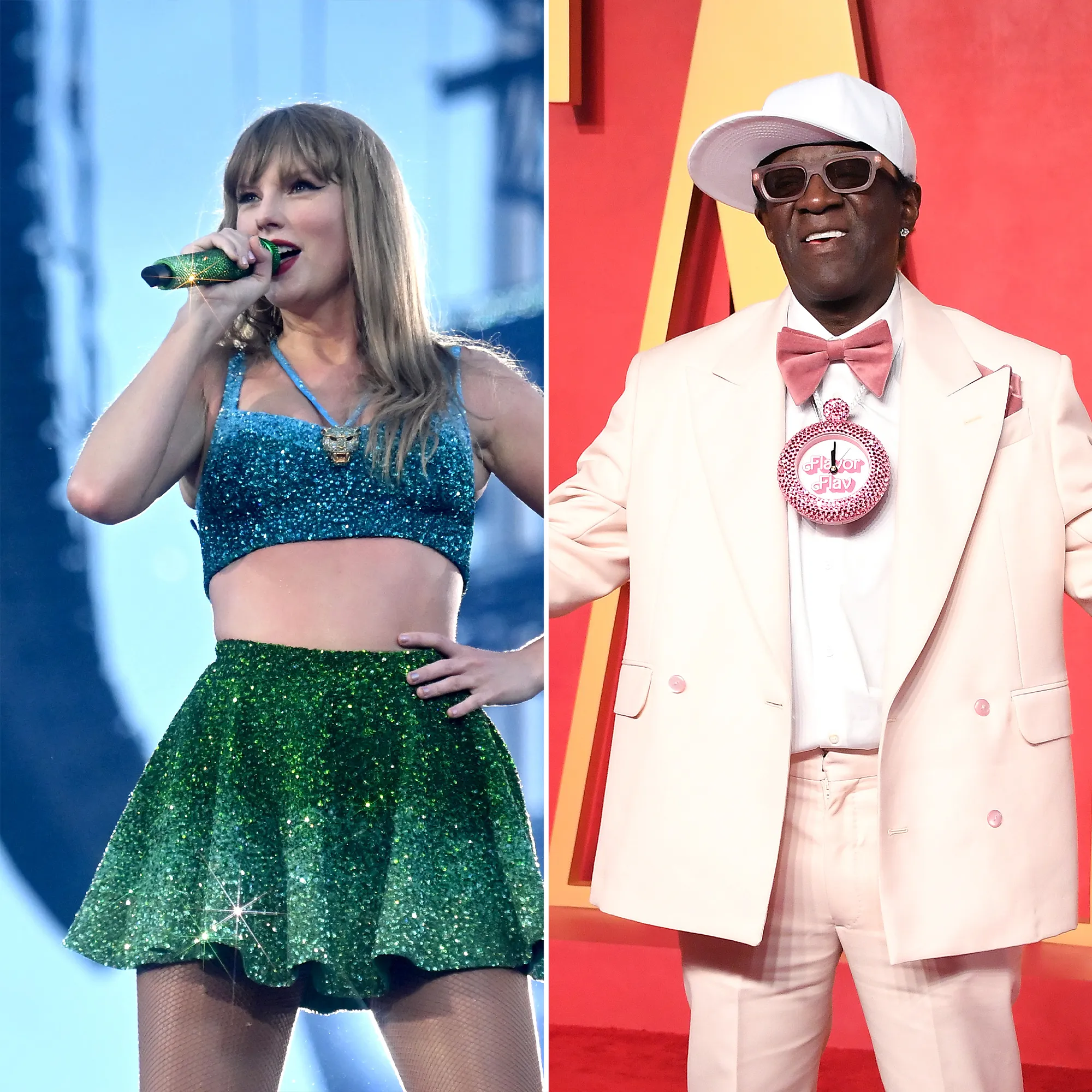 Flavor Flav Receives Shoutout from Taylor Swift at Eras Tour