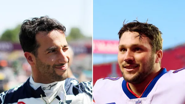 Formula 1 Star Daniel Ricciardo and Bills QB Josh Allen Gush About Origins of Their Bromance 110