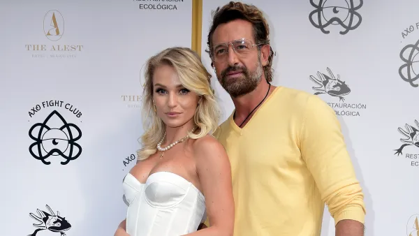 Los actores de telenovelas Irina Baeva y Gabriel Soto