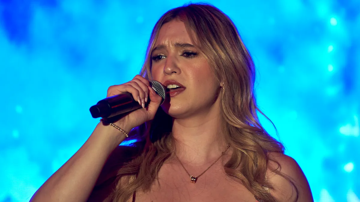 Mía Rubín en su debut musical