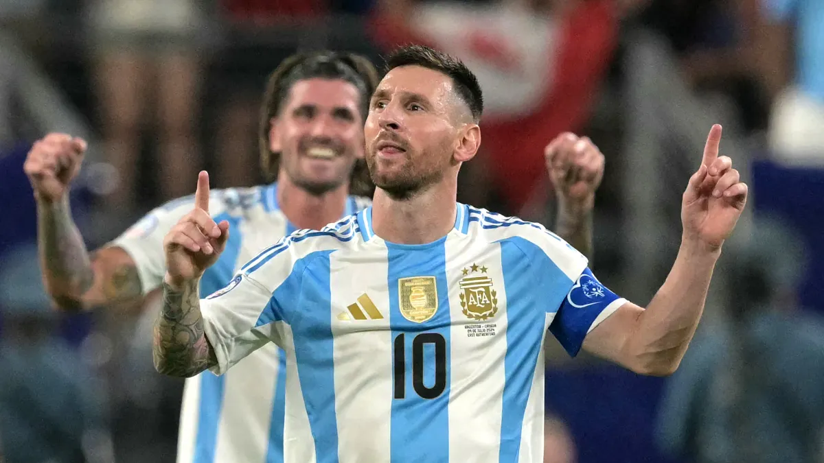Lionel Messi, capitán de la selección de Argentina