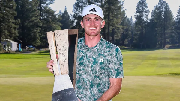 Golfer Nick Dunlap Shares Emotional Conversation With His Mom After Winning Tournament