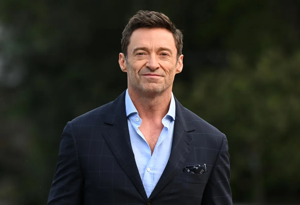 Hugh Jackman Practices Self-Care With Rose Gold Eye Masks- &lsquo;This Is 55&rsquo;