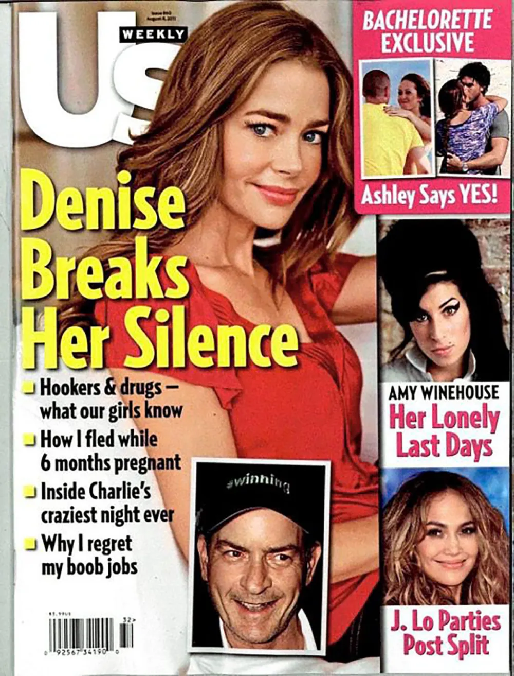Denise Richards Divulges Charlie Sheen Craziest Night Back in 2011 This Week in Ye Olde Us Issue 32 2011 Luxury Handbag Shopping