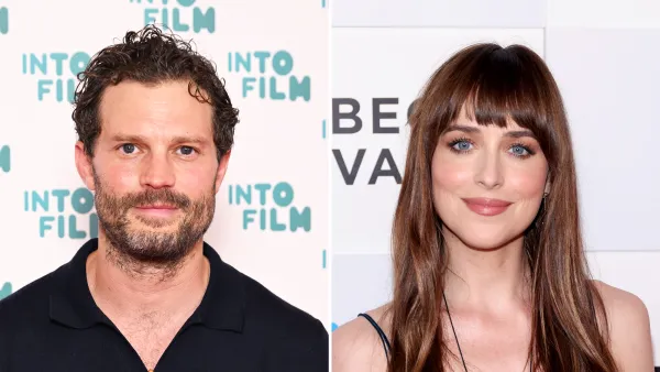 Jamie Dornan Says He and Fifty Shades Costar Dakota Johnson Still Text